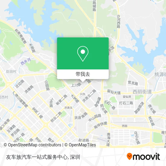 友车族汽车一站式服务中心地图