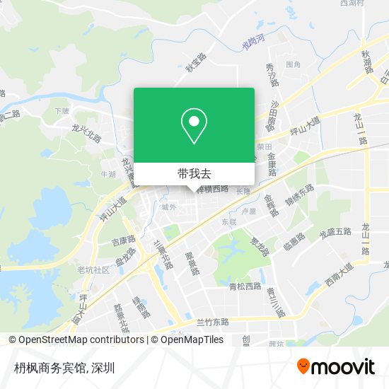 枬枫商务宾馆地图