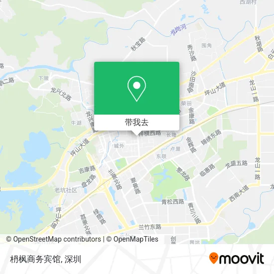 枬枫商务宾馆地图