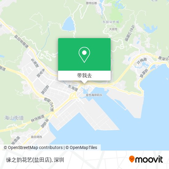 缘之韵花艺(盐田店)地图