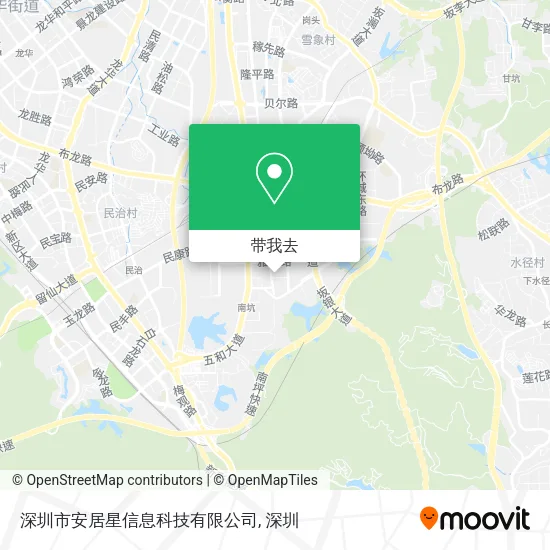 深圳市安居星信息科技有限公司地图