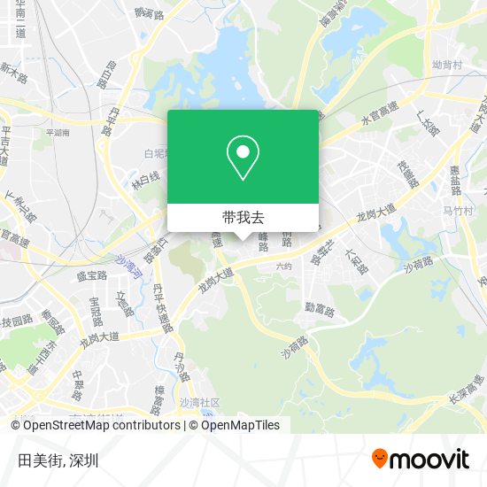 田美街地图