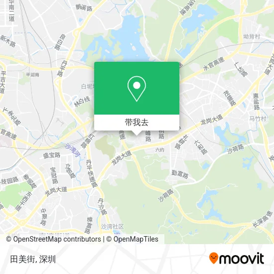 田美街地图