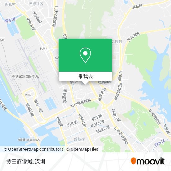 黄田商业城地图