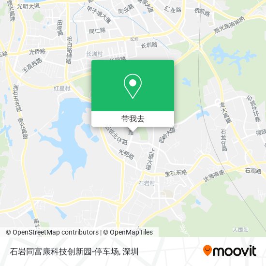 石岩同富康科技创新园-停车场地图