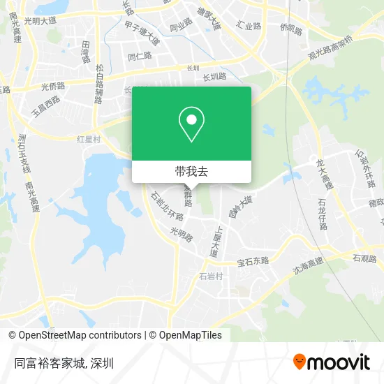 同富裕客家城地图
