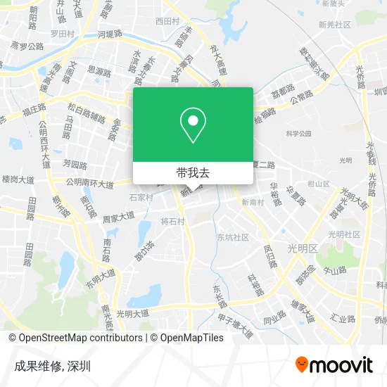 成果维修地图