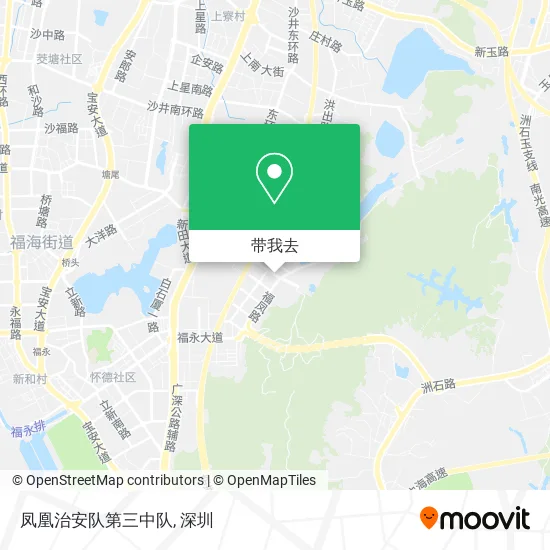 凤凰治安队第三中队地图
