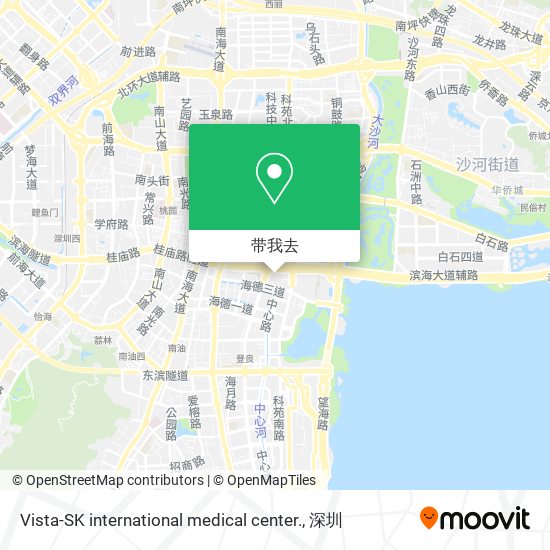 Vista-SK international medical center.地图