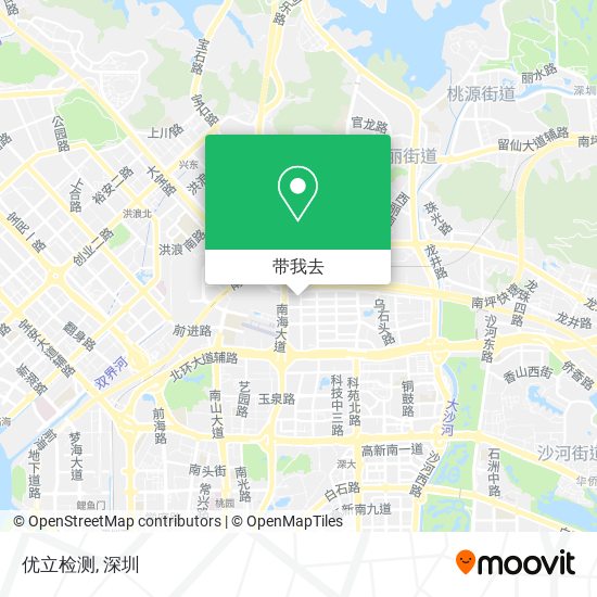 优立检测地图