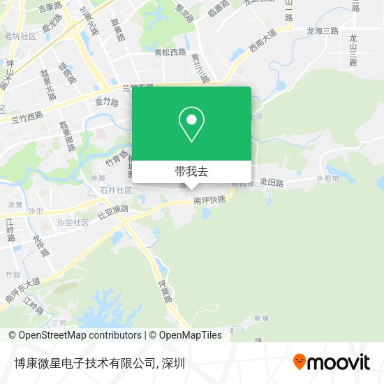 博康微星电子技术有限公司地图