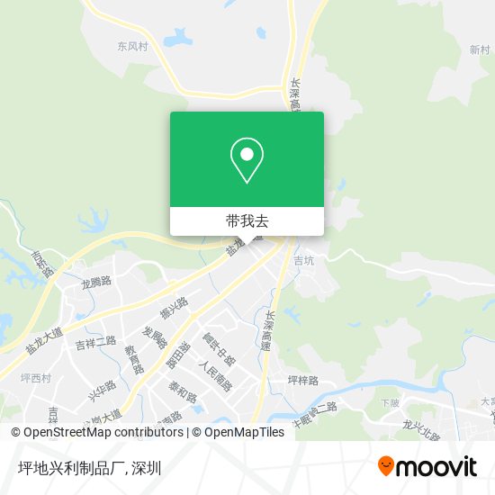 坪地兴利制品厂地图