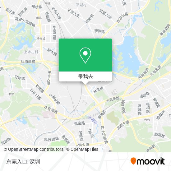 东莞入口地图