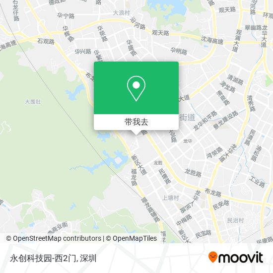 永创科技园-西2门地图