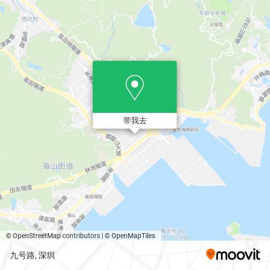 九号路地图