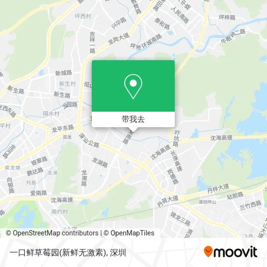 一口鲜草莓园(新鲜无激素)地图