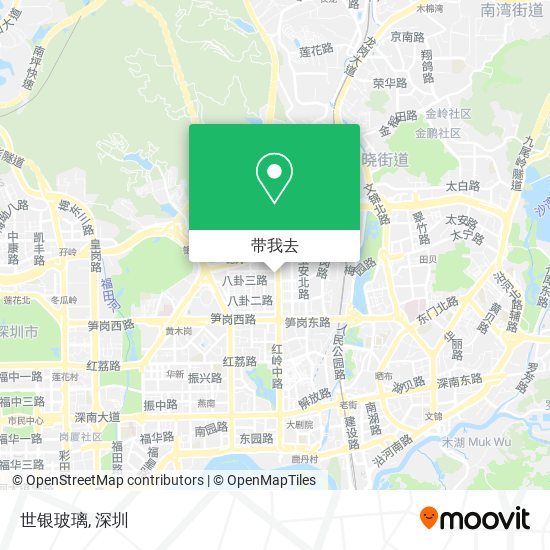 世银玻璃地图