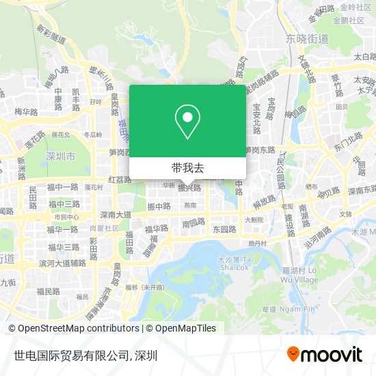 世电国际贸易有限公司地图