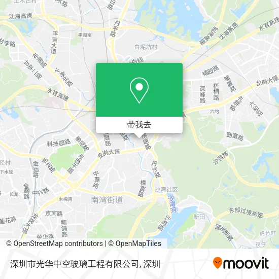 深圳市光华中空玻璃工程有限公司地图