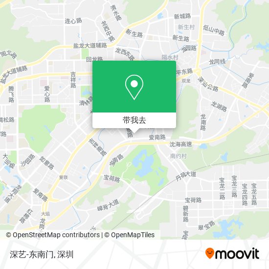 深艺-东南门地图