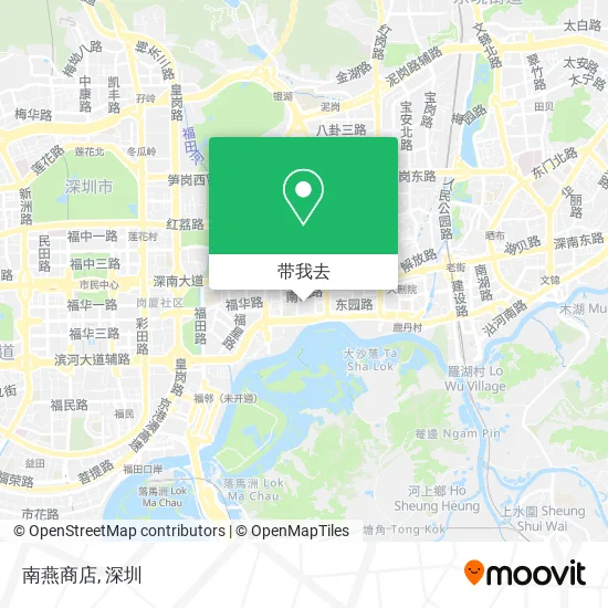 南燕商店地图