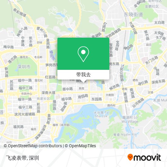 飞凌表带地图