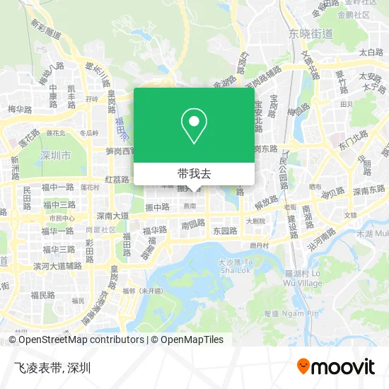 飞凌表带地图