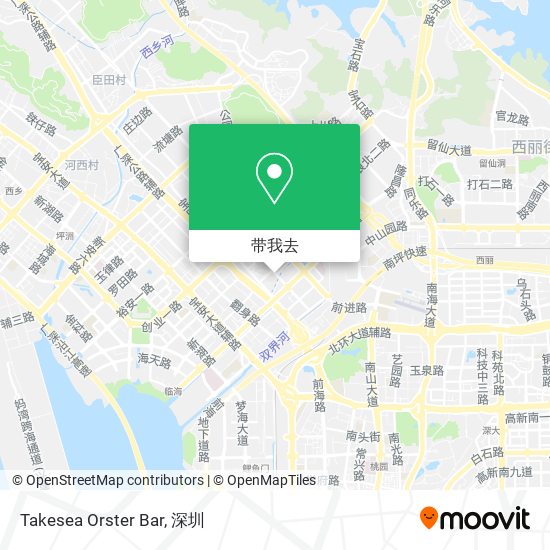 Takesea Orster Bar地图