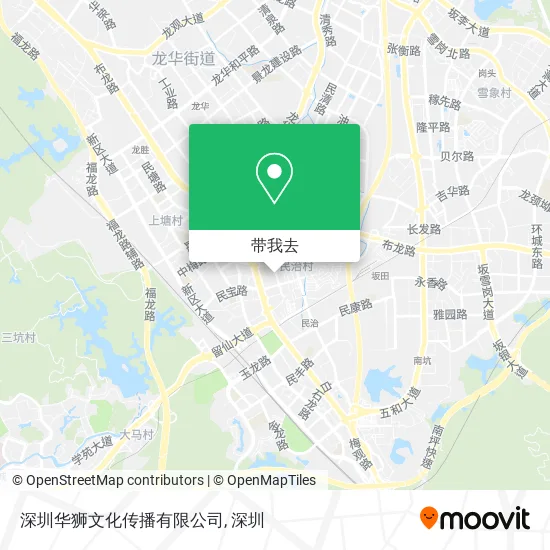 深圳华狮文化传播有限公司地图