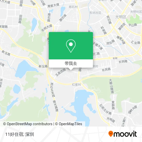 11好住宿地图