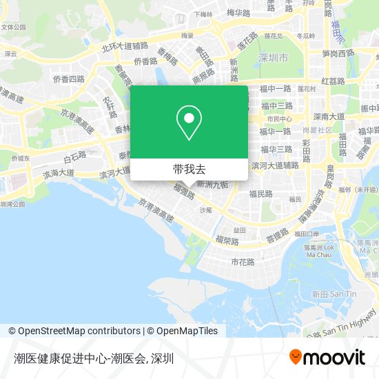 潮医健康促进中心-潮医会地图