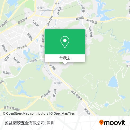 盈益塑胶五金有限公司地图