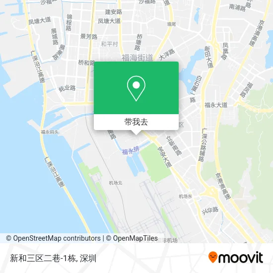 新和三区二巷-1栋地图