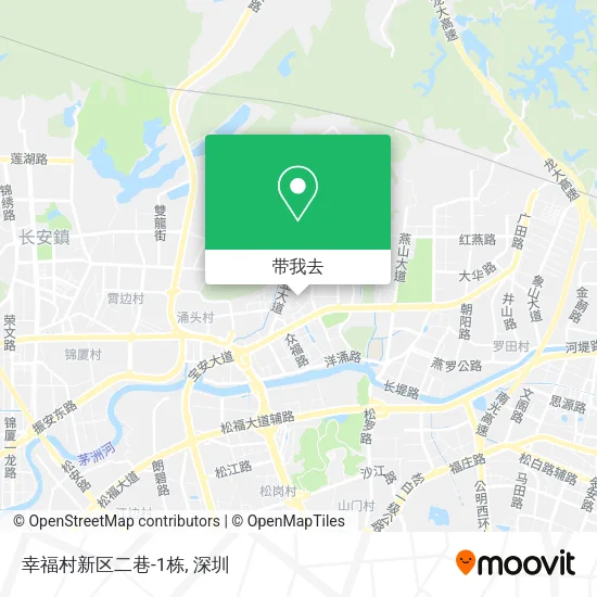 幸福村新区二巷-1栋地图