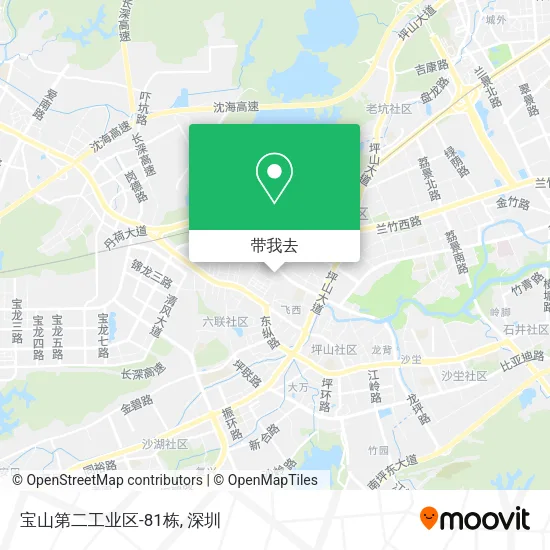 宝山第二工业区-81栋地图