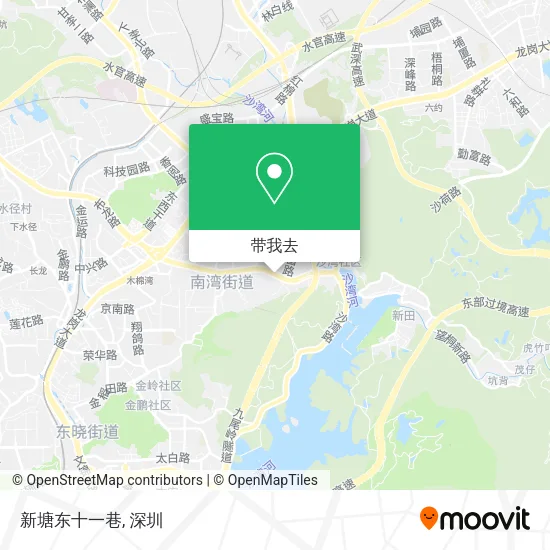 新塘东十一巷地图