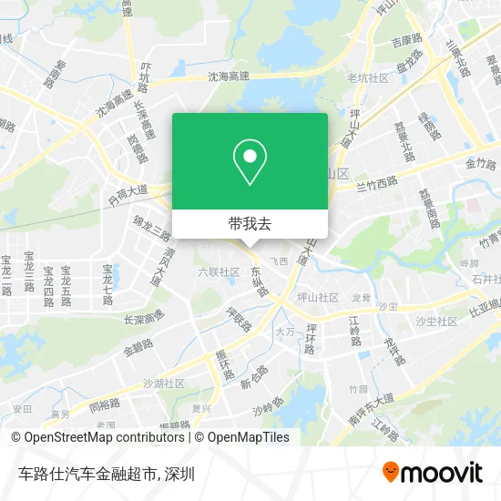 车路仕汽车金融超市地图