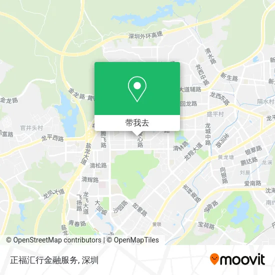 正福汇行金融服务地图
