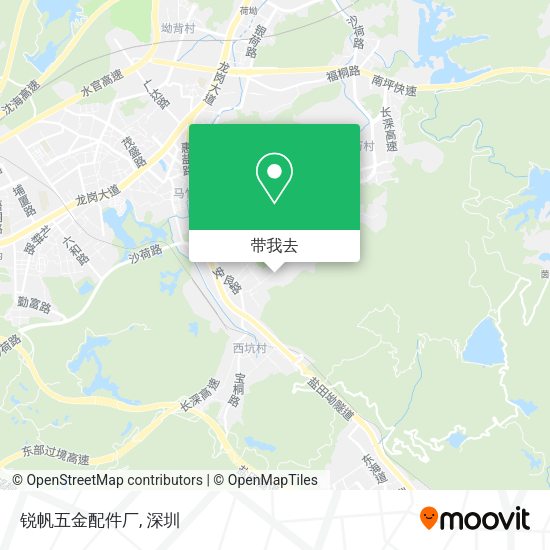 锐帆五金配件厂地图