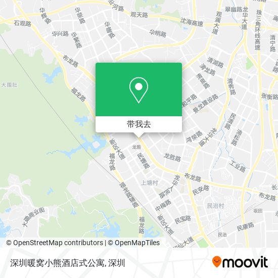 深圳暖窝小熊酒店式公寓地图