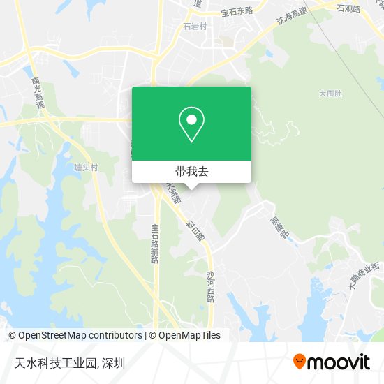 天水科技工业园地图