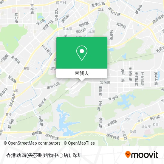 香港劲霸(尖莎咀购物中心店)地图