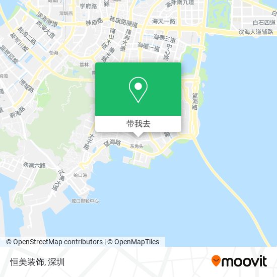 恒美装饰地图