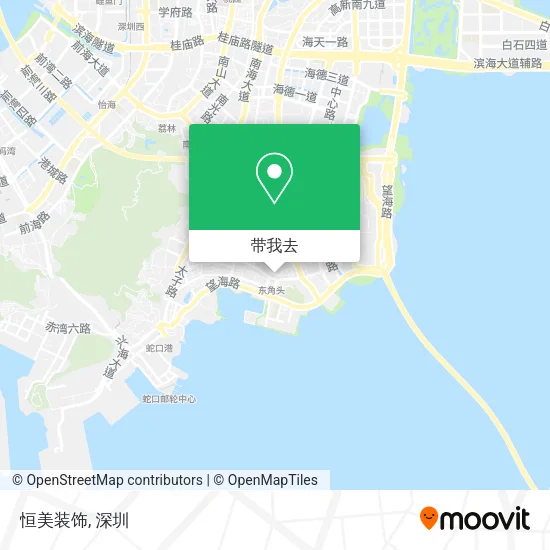 恒美装饰地图