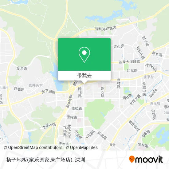 扬子地板(家乐园家居广场店)地图