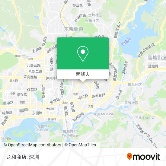 龙和商店地图