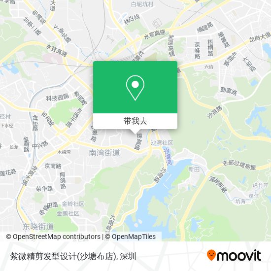 紫微精剪发型设计(沙塘布店)地图