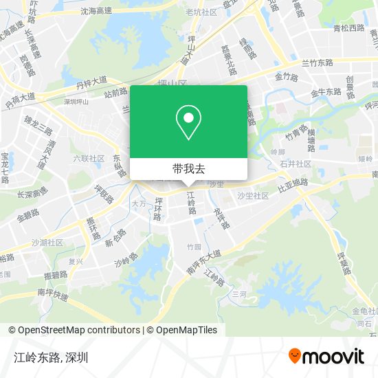 江岭东路地图