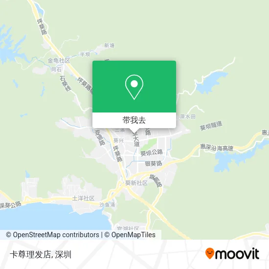 卡尊理发店地图