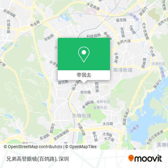 兄弟高登眼镜(百鸽路)地图